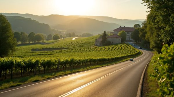 Route des grands crus de Bourgogne : itinéraires et vignobles à découvrir
